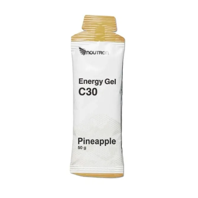 Noutron Sportnahrung>Energy Gel Pineapple 12 stk. Weiß