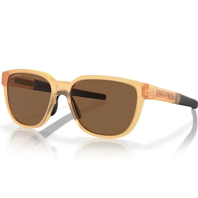 Oakley Sonnenbrillen>Actuator Matte Trans Light Curry (Prizm Bronze) Gelb