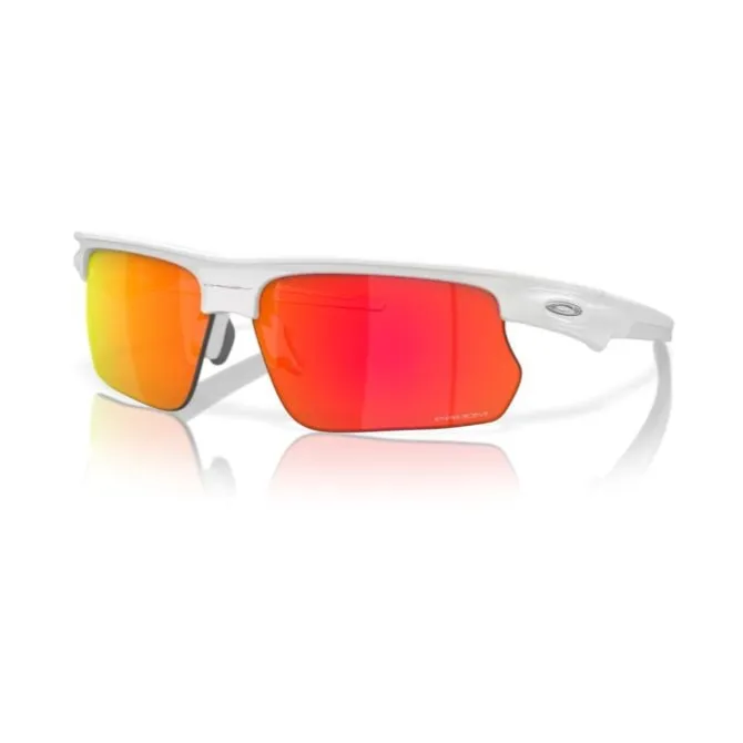 Oakley Sonnenbrillen>Bisphaera (Prizm Ruby) Weiß