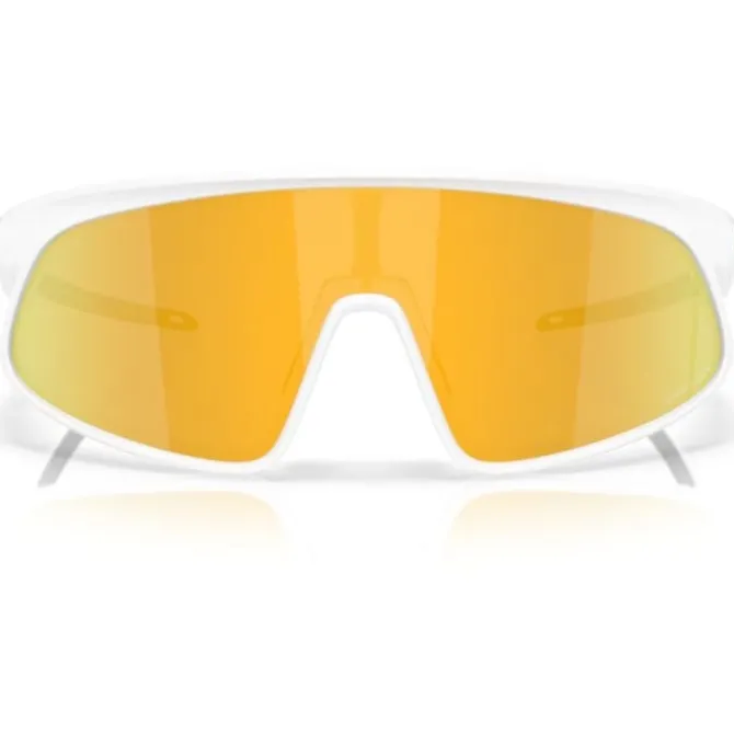 Oakley Sonnenbrillen>RSLV (Prizm 24K) Weiß