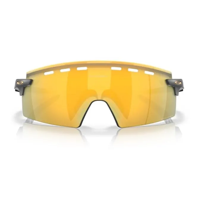 Oakley Sonnenbrillen>Strike Vented Matte Carbon (Prizm 24k) Gold