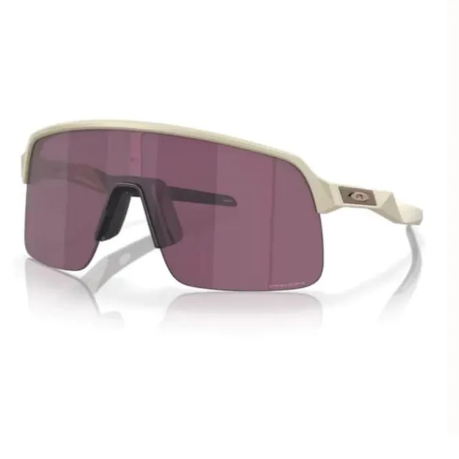 Oakley Sonnenbrillen>Sutro Lite Matte Sand (Prizm Road Black) Weiß