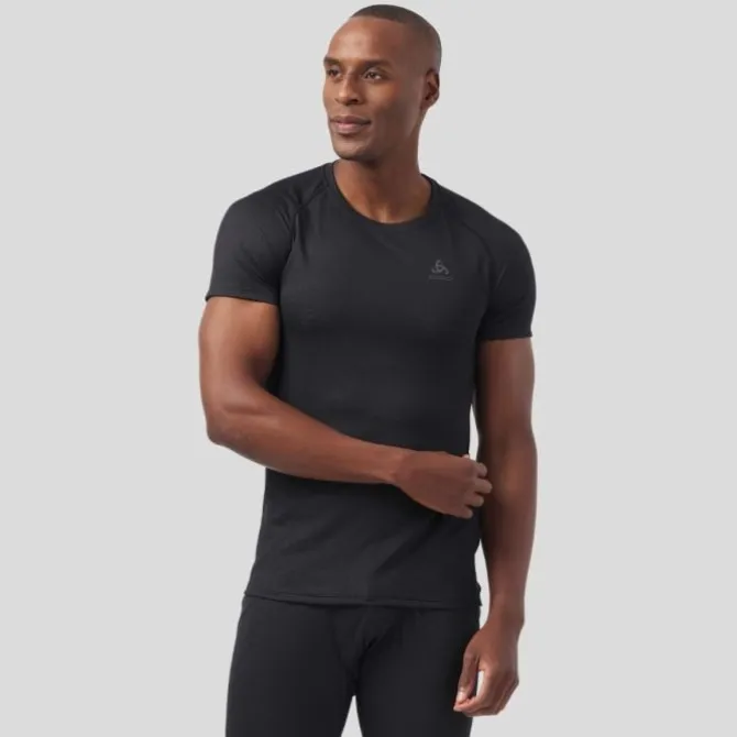 Odlo Laufshirts>Active F-Dry Light Eco BL Top Crew Neck Schwarz