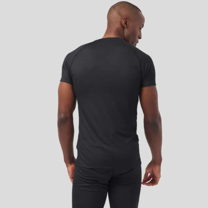 Odlo Laufshirts>Active F-Dry Light Eco BL Top Crew Neck Schwarz