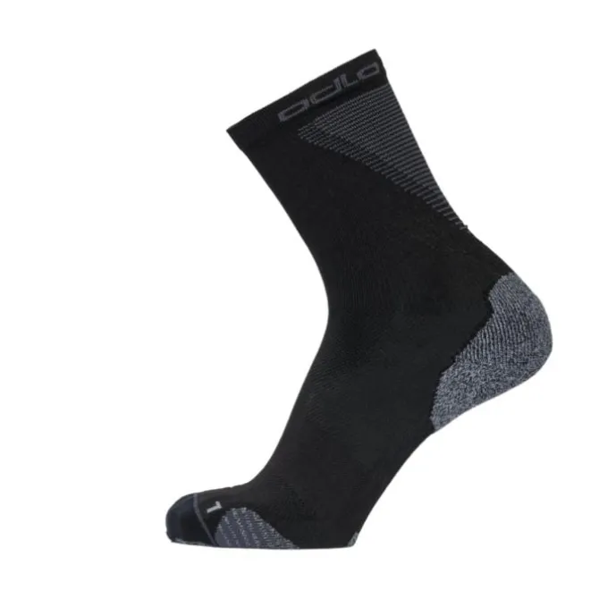 Odlo Socken & Strümpfe | Laufsocken>Socks Crew Ceramicool Schwarz