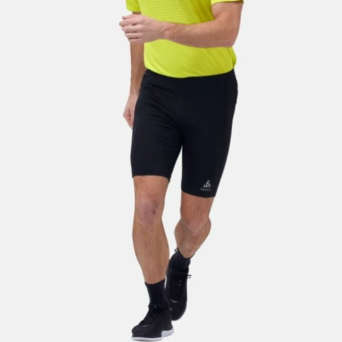 Odlo Laufshorts>Tights Short Essential Schwarz