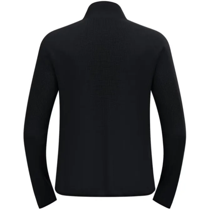 Odlo Laufshirts>Zeroweight Mid Layer Warm Half Zip Schwarz