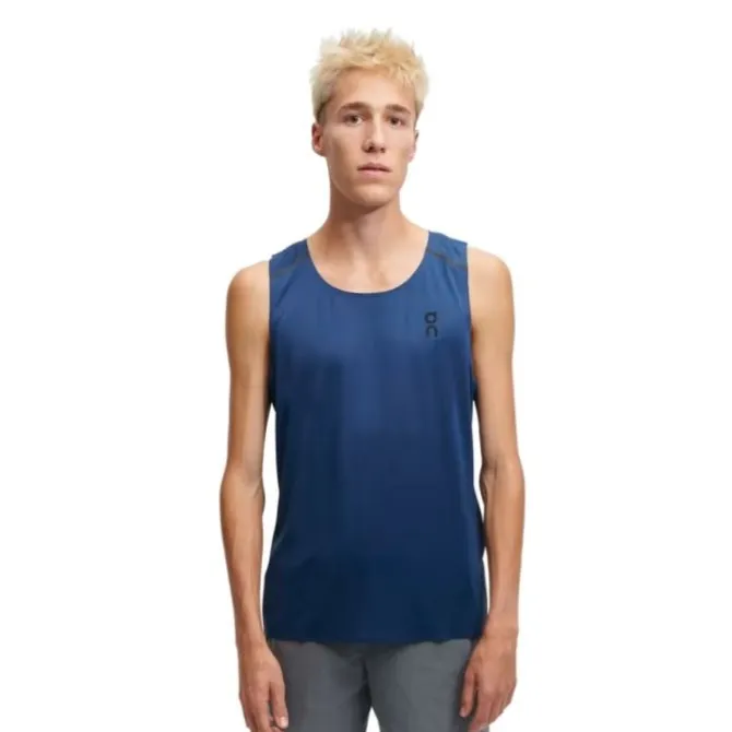 On Laufshirts>Tank Top Blau