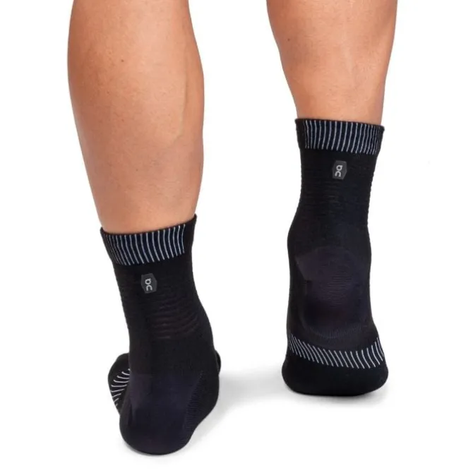 On Socken & Strümpfe | Laufsocken>Ultralight Mid Sock Schwarz