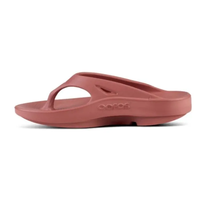 Oofos Badeschuhe | Badeschuhe>Ooriginal Sandal Thong Rot