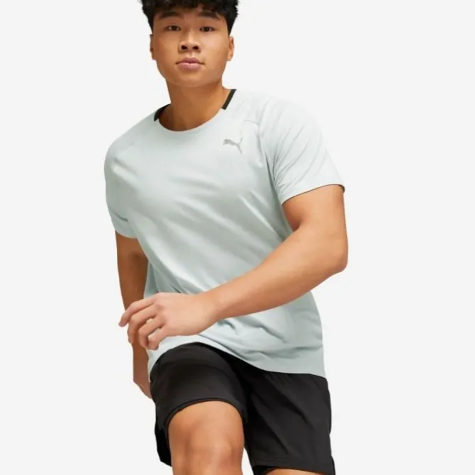 Puma Laufshirts>Run Cloudspun SS Tee Grau