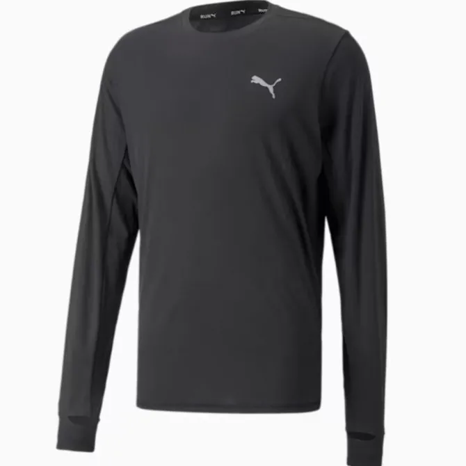 Puma Laufshirts>Run Favorite Long Sleeve Tee Schwarz