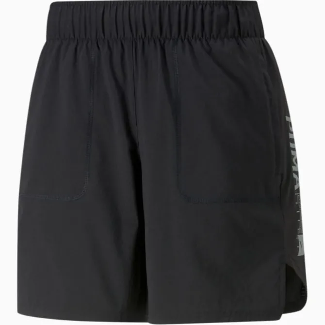 Puma Laufshorts>Run PLCD Graphic 7" Shorts Schwarz