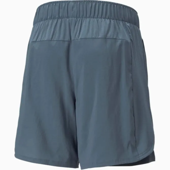 Puma Laufshorts>Run PLCD Graphic 7" Shorts Blau