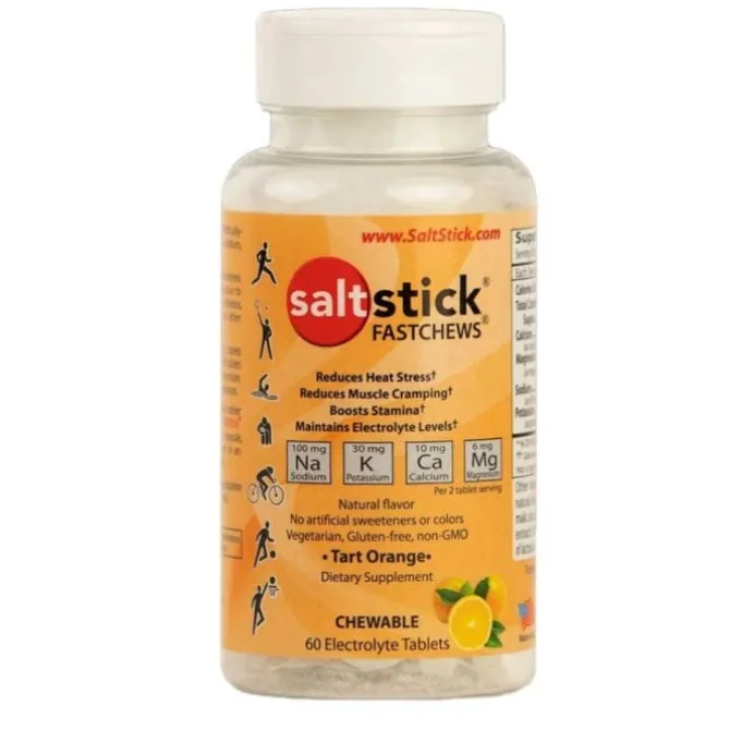 Saltstick Sportnahrung>Fastchews 60ct Bottle Orange