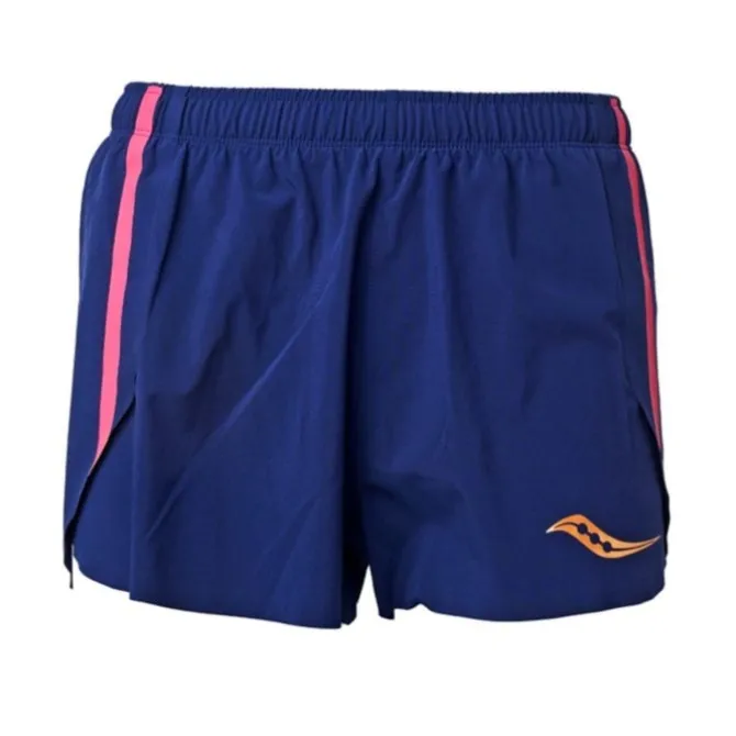 Saucony Laufshorts>Elite Split Shorts Blau