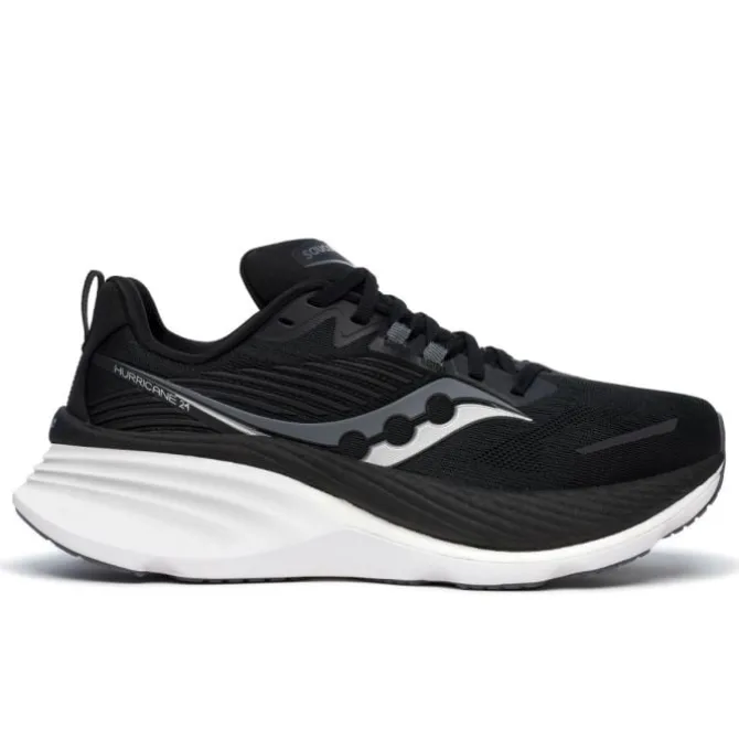 Saucony Laufschuhe Mit Pronationsstütze | Allround Laufschuhe>Hurricane 24 Schwarz