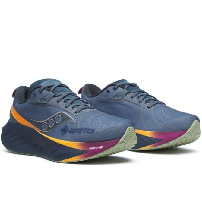 Saucony Neutrale Laufschuhe | Allround Laufschuhe>Triumph 22 GTX Blau