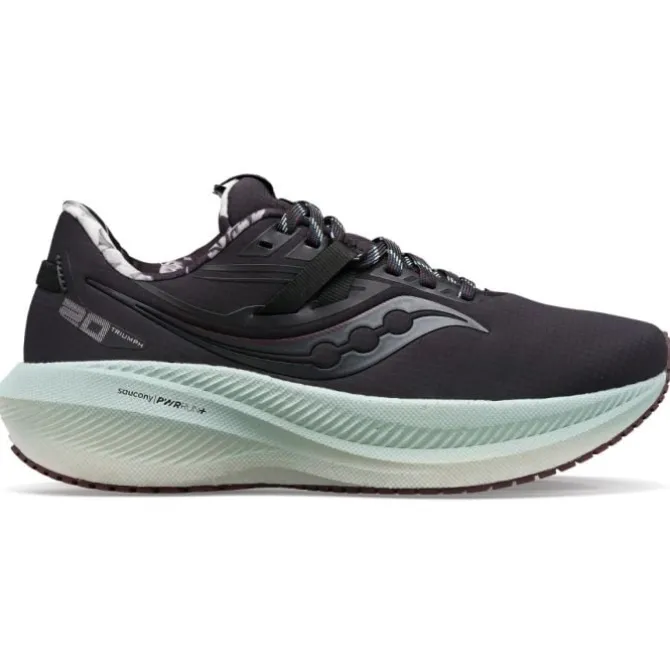 Saucony Neutrale Laufschuhe | Allround Laufschuhe>Triumph 20 Runshield Frost Schwarz