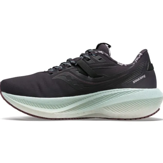 Saucony Neutrale Laufschuhe | Allround Laufschuhe>Triumph 20 Runshield Frost Schwarz