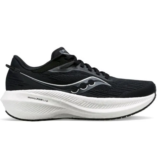 Saucony Neutrale Laufschuhe | Allround Laufschuhe>Triumph 21 Wide Schwarz