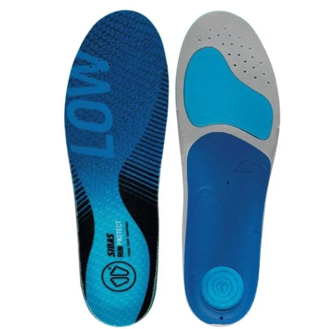 Sidas Einlegesohlen>Run 3Feet Protect Low Soles Blau