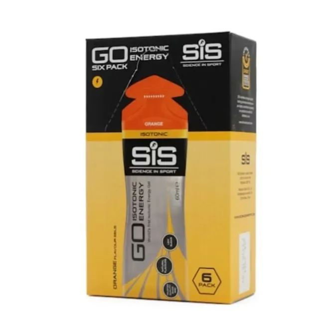 Sis Sportnahrung>GO Isotonic Energy Gel 6x60ml. Orange