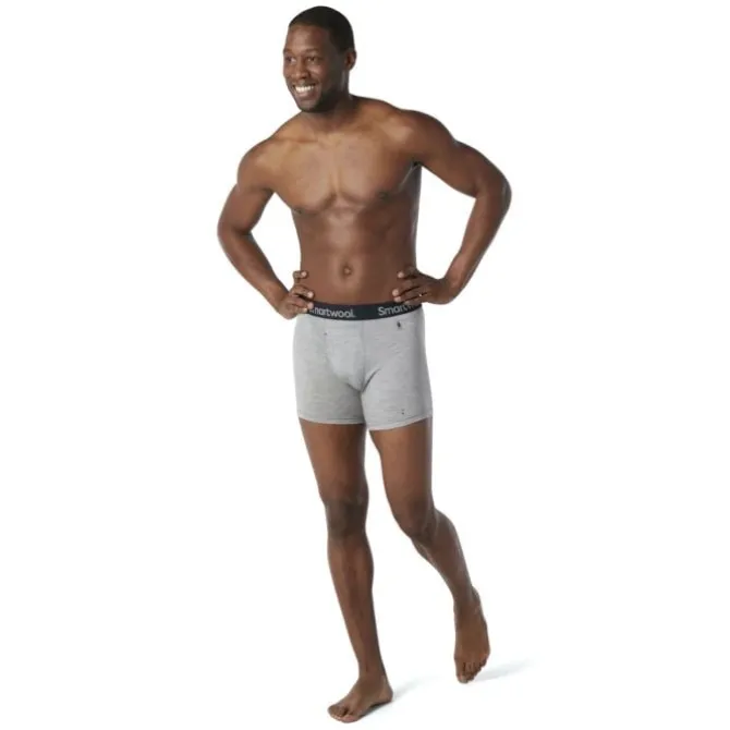 Smartwool Laufunterwäsche>Merino Boxer Brief Grau