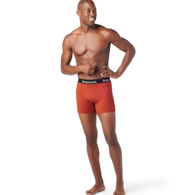 Smartwool Laufunterwäsche>Merino Sport Boxer Breif Boxed Orange