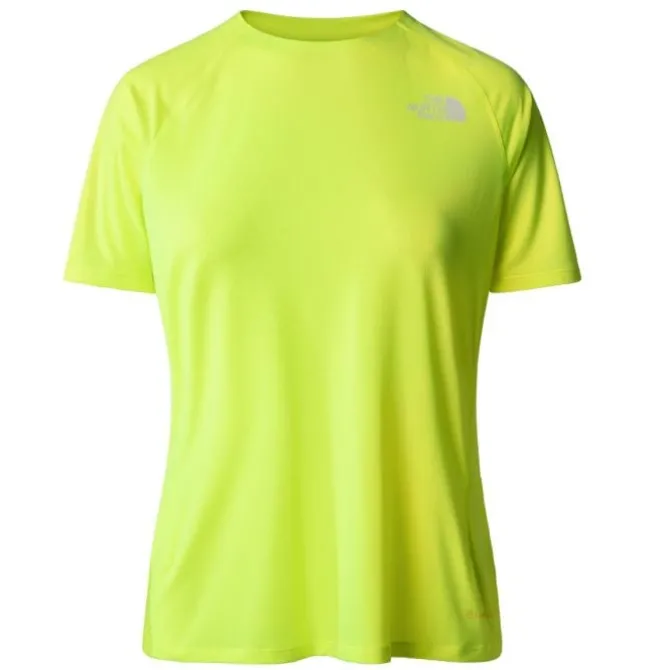 The North Face Laufshirts>Summit High Trail Run T-shirt Gelb