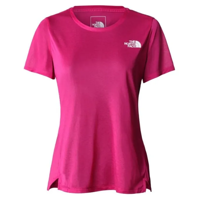 The North Face Laufshirts>Sunriser Short Sleeve Shirt Rot-violett