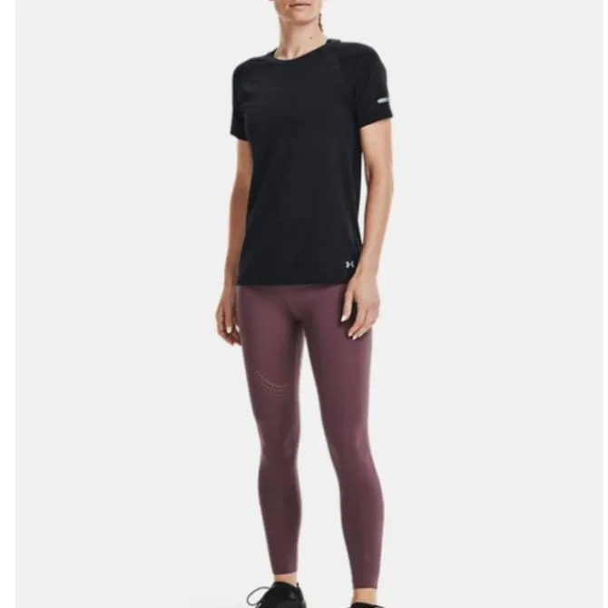 Under Armour Laufshirts>Seamless Run Short Sleeve Schwarz