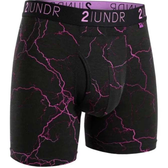 2UNDR Laufunterwäsche>Swing Shift Boxer Schwarz