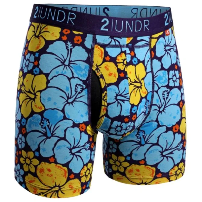 2UNDR Laufunterwäsche>Swing Shift Boxer Blau