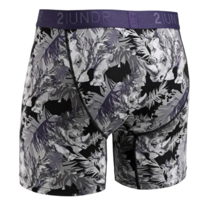 2UNDR Laufunterwäsche>Swing Shift Boxer Grau