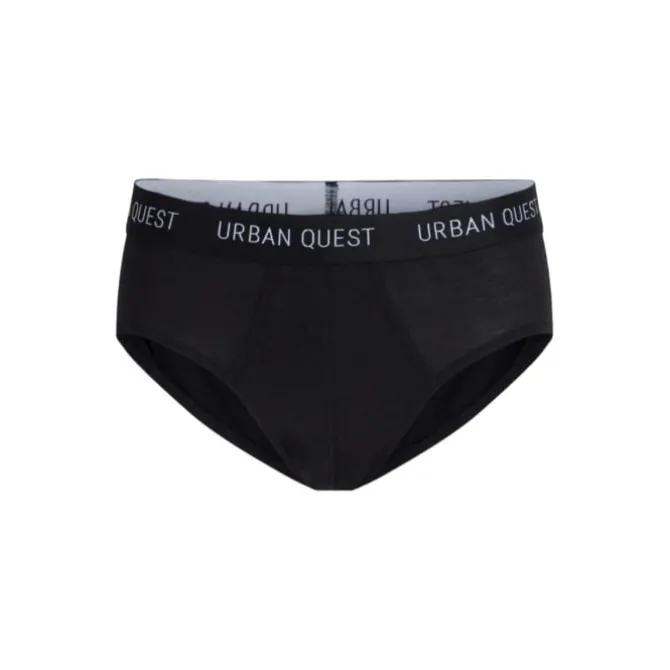 Urban Quest Laufunterwäsche>Bamboo Brief 3-Pack Schwarz