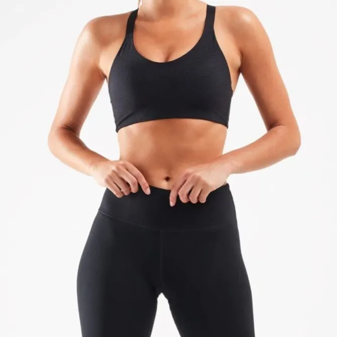 2XU Sport-bhs>Aero Medium Impact Bra Schwarz