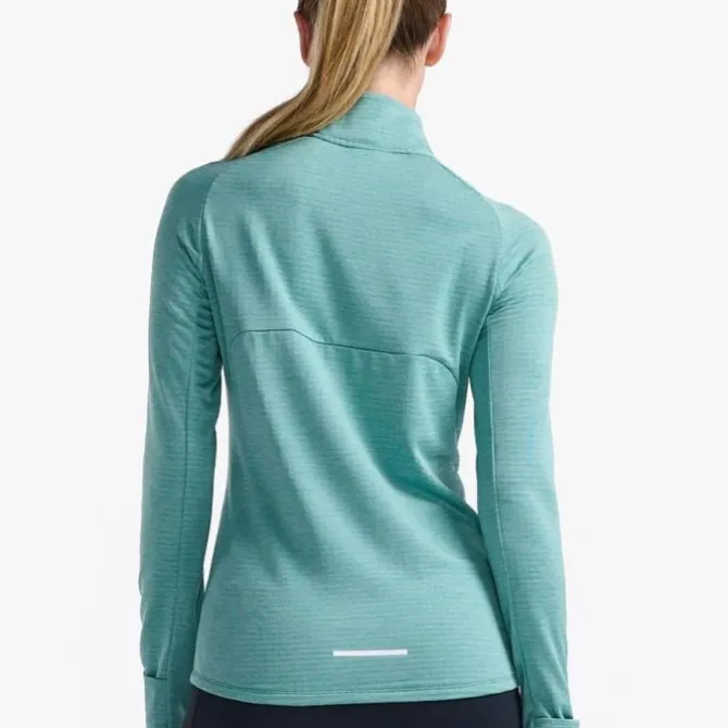 2XU Laufshirts>Ignition 1/4 Zip Grün