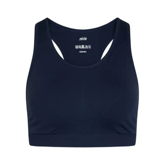 Zebdia Sport-bhs>Seamless Bra Blau