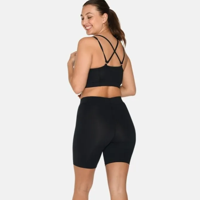 Zebdia Sport-bhs>Sports Bra Slim Strap Schwarz