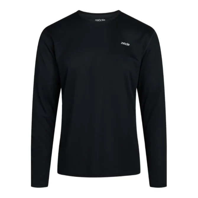 Zebdia Laufshirts>Sports LS Tee Schwarz